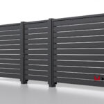 Планкен для забора 120 mm RAL 9005 – покрытие полиэстер, толщина 0,45 мм в Волгограде  | фото 5