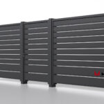 Планкен для забора 190 mm RAL 9005 – покрытие матовое, толщина 0,45 мм в Волгограде  | фото 5