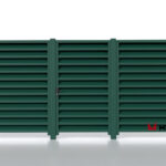 Ламели для забора жалюзи Royal Z RAL 6005 двустороннее покрытие полиэстер, толщина 0,5 мм в Волгограде  | фото 7